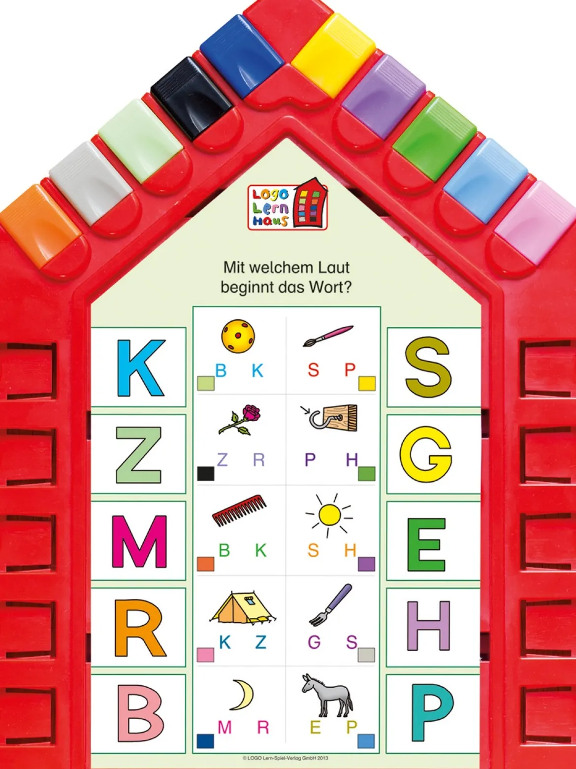 Logo-Lernhaus Komplett-Set 2 Vorschulwissen, 4-5 Jahre