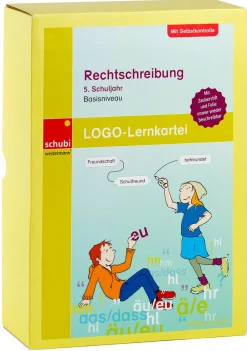 LOGO-Lernkartei Rechtschreibung, 5. Klasse