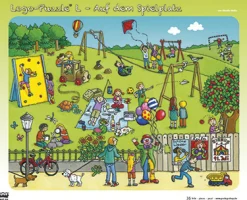 Logo-Puzzle L: Auf dem Spielplatz, ab 4 Jahre