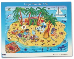 Logo-Puzzle s/z, Lernpuzzle, ab 5 Jahre
