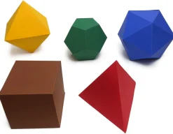 Lokon 312 Bauplättchen für geometrische Formen: Dreieck, Viereck und Fünfeck