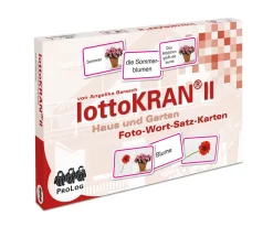 lottoKRAN II Haus und Garten, Foto-Wort-Satz-Karten zur Aphasietherapie