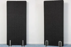 Lärmschutz Akustik-Trennwand, Anthrazit, 180x80 cm, soni STELLWAND