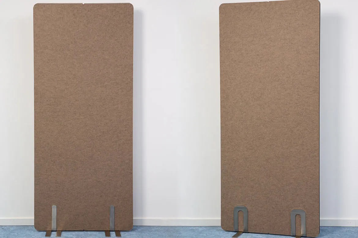 Lärmschutz Akustik-Trennwand, Beige, 180x60 cm, soni STELLWAND