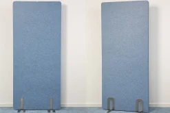 Lärmschutz Akustik-Trennwand, Blau, 180x80 cm, soni STELLWAND