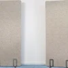 Lärmschutz Akustik-Trennwand, Greige, 180x60 cm, soni STELLWAND