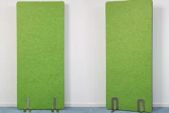Lärmschutz Akustik-Trennwand, Grün, 180x60 cm, soni STELLWAND