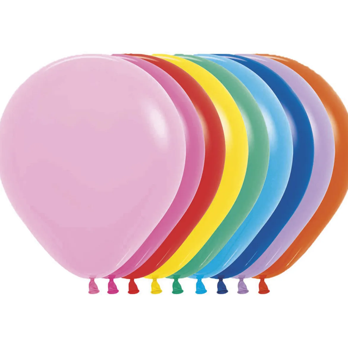 Luftballons aus Naturlatex (25 Stück)