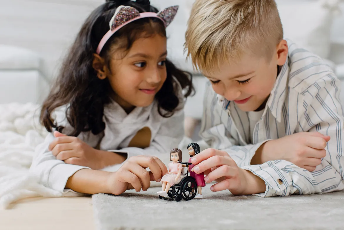 Lundby Kindergarten-Puppenset, 15 Teile