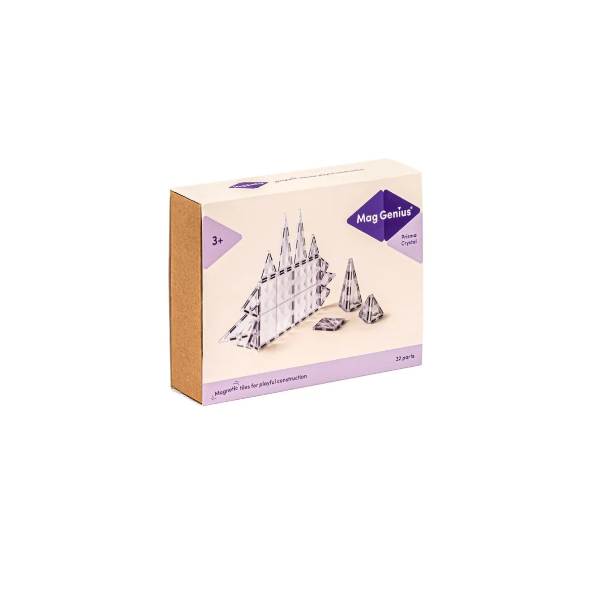 MagGenius Magnetic Building Blocks Crystal, 32 Teile
