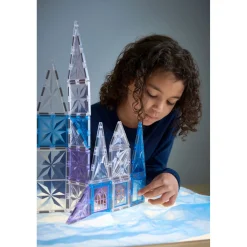 MagGenius Magnetic Building Blocks Sapphire, 100 Teile