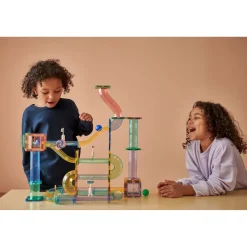 MagGenius Magnetic Marble Run, Kugelbahn mit 91 Teilen
