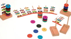Magna Disc 4, mit 4 Holzständern