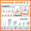 Magna Sticks 2, Magnetspiel mit Vorlagekarten, ab 4 Jahre