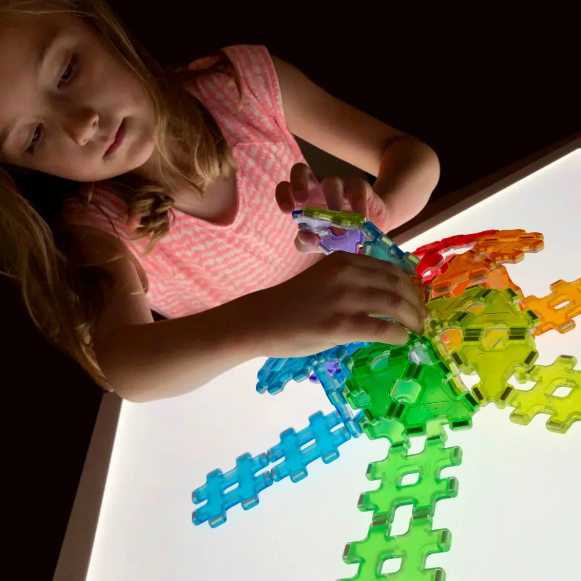 Magnetbausteine, Hashmag Polydron, Klassenset, 72 Teile, für Kinder