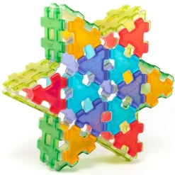 Magnetbausteine, Hashmag Polydron, Klassenset, 72 Teile, für Kinder