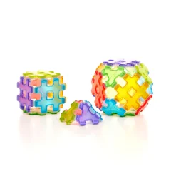 Magnetbausteine, Hashmag Polydron, Starterset, 24 Teile, für Kinder