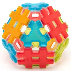 Magnetbausteine, Hashmag Polydron, Starterset, 24 Teile, für Kinder