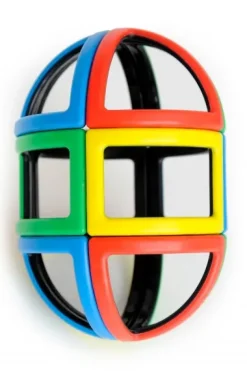Magnetbausteine, Magnetic Polydron, Bögen und Rundungen, 36 Teile, für Kinder