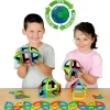 Magnetbausteine, Magnetic Polydron, Bögen und Rundungen, 72 Teile, für Kinder