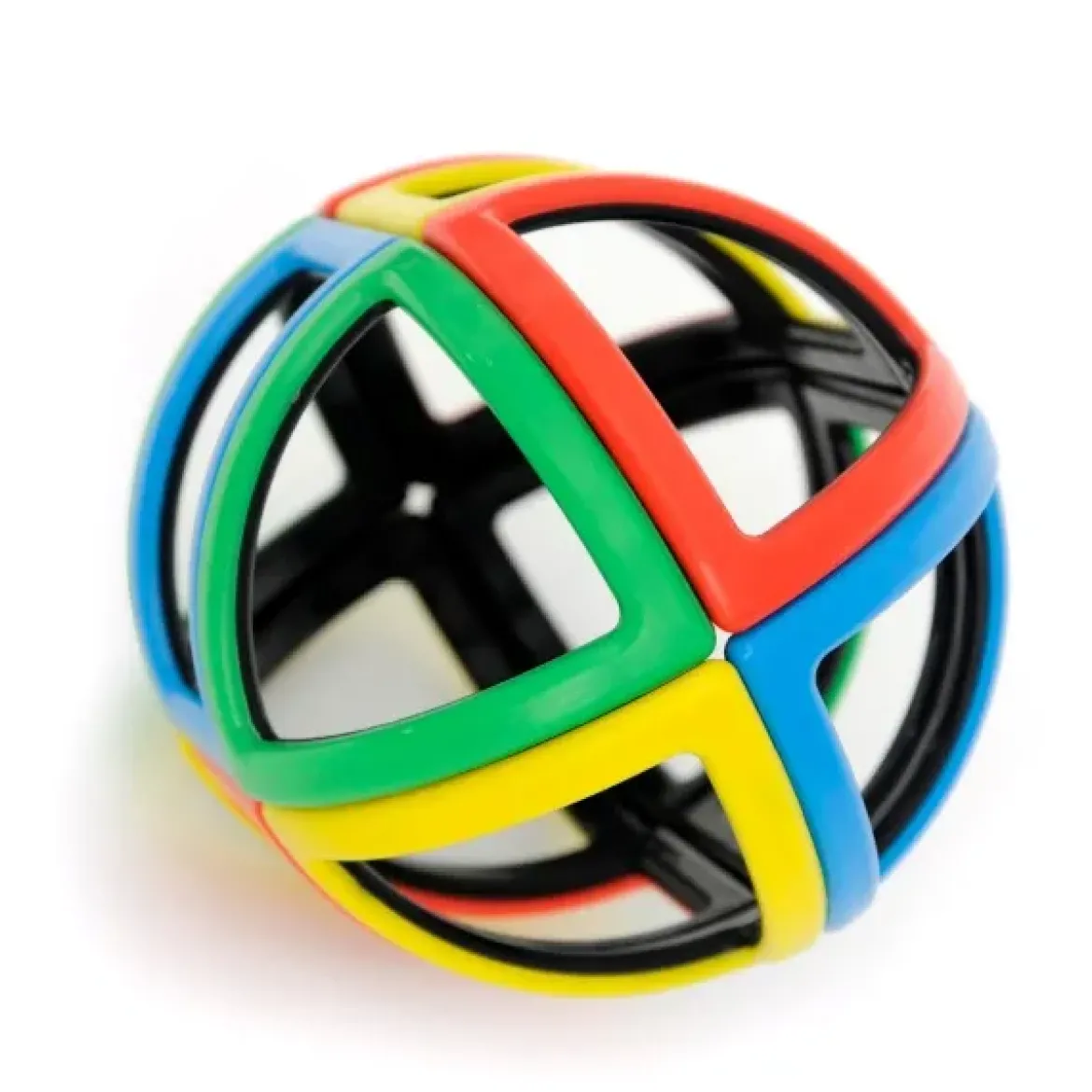 Magnetbausteine, Magnetic Polydron, Bögen und Rundungen, 72 Teile, für Kinder