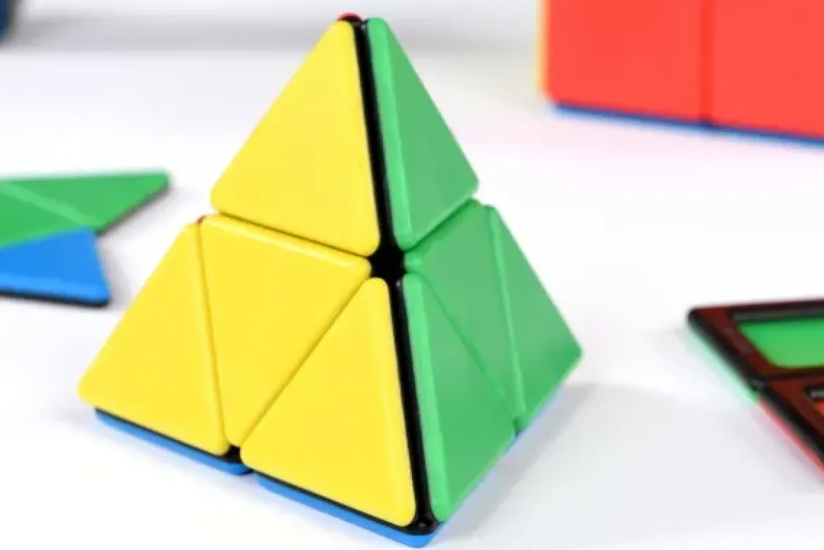 Magnetbausteine, Magnetic Polydron, Formen-Set Platten, 104 Teile, für Kinder