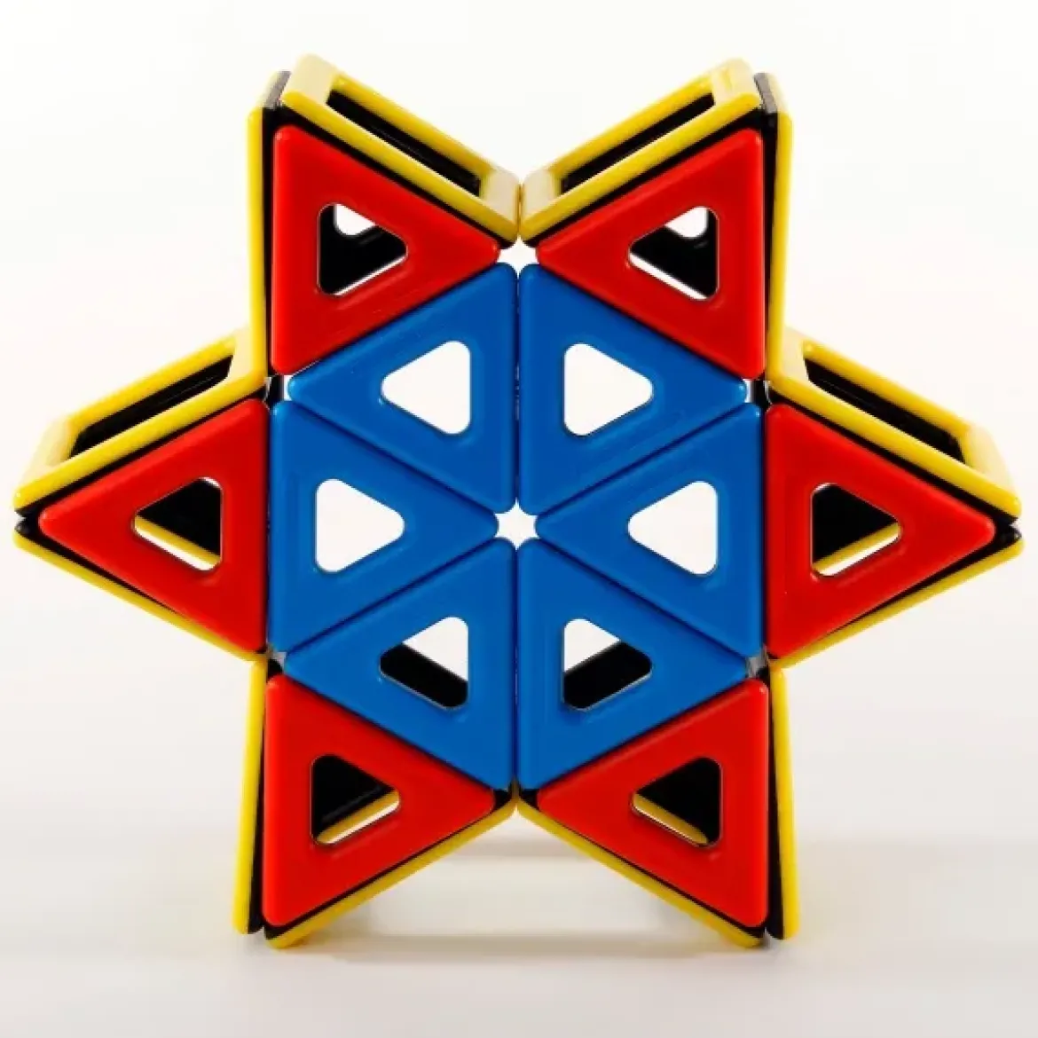 Magnetbausteine, Magnetic Polydron, Großes Klassenset inkl. Spiegelplatten, 184 Teile, für Kinder
