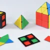 Magnetbausteine, Magnetic Polydron, Klassenset Platten, 72 Teile, für Kinder