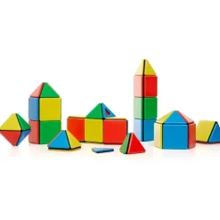 Magnetbausteine, Magnetic Polydron, Klassenset Platten, 72 Teile, für Kinder