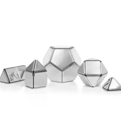 Magnetbausteine, Magnetic Polydron, Spiegel-Set, 48 Teile, für Kinder