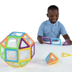 Magnetbausteine, MegaMag Polydron, Starterset, 36 Teile, für Kinder