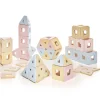 Magnetbausteine, Polydron KinderMag, Großes Set, Pastell, 96 Teile, für Kleinkinder