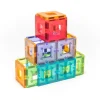 Magnetbausteine, Polydron KinderMag, Großes Set, 96 Teile, für Kleinkinder