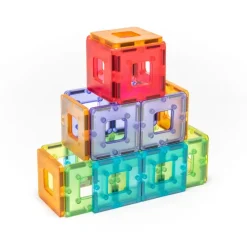 Magnetbausteine, Polydron KinderMag, Großes Set, 96 Teile, für Kleinkinder