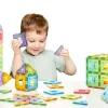 Magnetbausteine, Polydron KinderMag, Starterset, 48 Teile, für Kleinkinder
