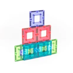 Magnetbausteine, Polydron KinderMag, Starterset, 48 Teile, für Kleinkinder