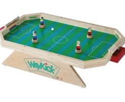 Magnetfußball, 2-4 Spieler, 46x71 cm, aus Holz, WeyKick Stadion 7500G