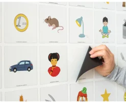 Magnetische Anlautkarten, 5-7 Jahre