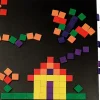 Magnet-Quadrate (100 Stück), ab 3 Jahre