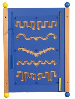 Magnet Rallye Wandelement, 80 x 56 cm blau