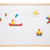 Magnettafel mit Rahmen, 105 x 65 cm