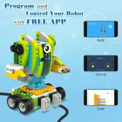 Makerzoid Robot Master Premium, Robotik-Bausatz, inkl. 200 Bauanleitungen und 47 Kursen