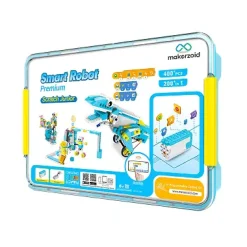 Makerzoid Smart Robot Premium, Robotik-Bausatz, inkl. 200 Bauanleitungen