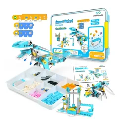 Makerzoid Smart Robot Premium, Robotik-Bausatz, inkl. 200 Bauanleitungen
