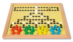 Malefiz, Brettspiel, groß, magnetisch, für 4 Spieler, 50x50cm