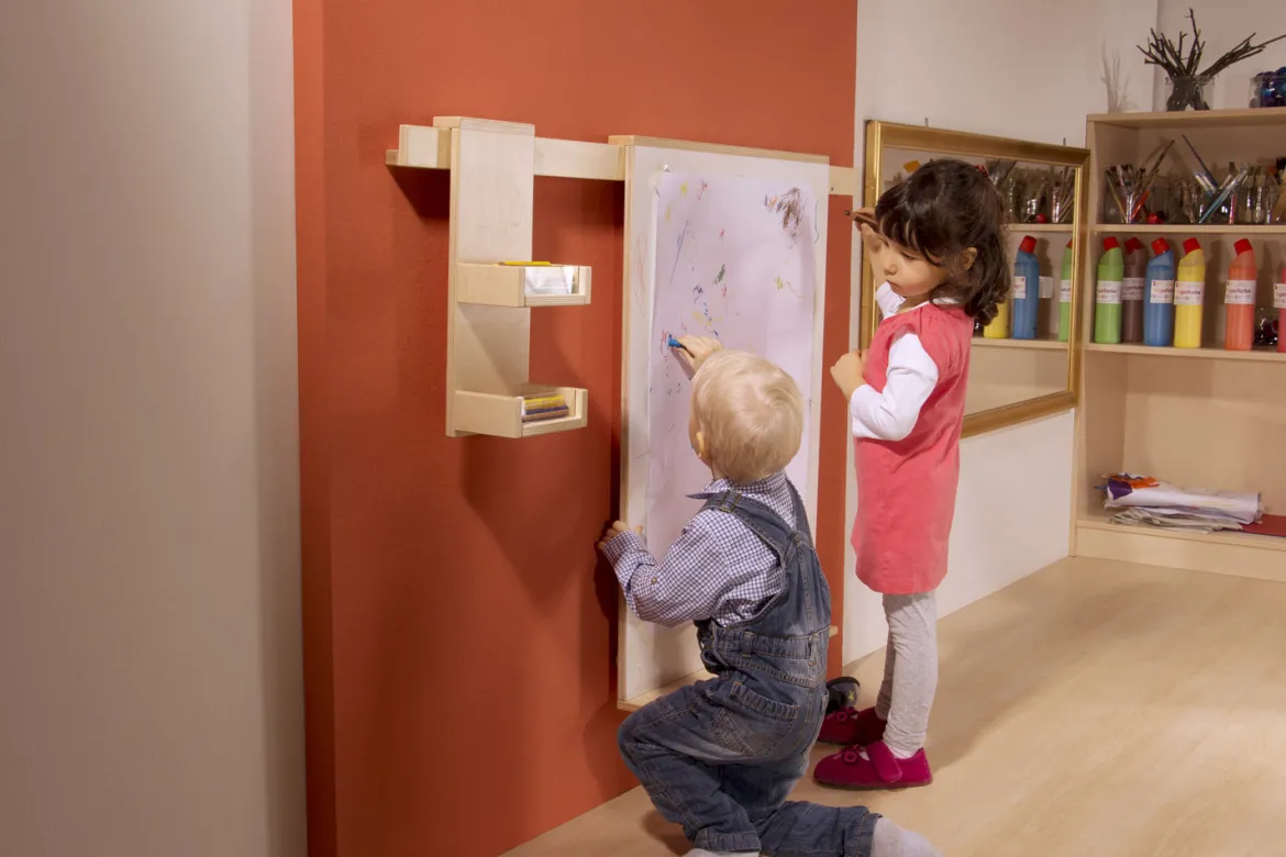Malwand für Wandleiste