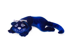 Manimo Gewichtstier Katze 2 kg, blau