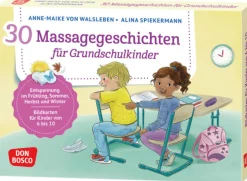 30 Massagegeschichten für Grundschulkinder, Bildkarten, 6-10 Jahre