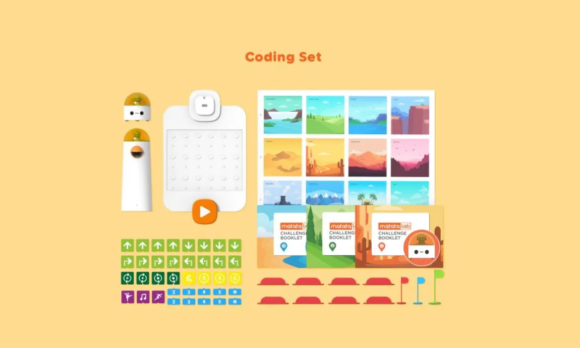 MatataStudio Education, Coding-Set, inkl. Roboter, Programmierboard und Zubehör