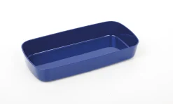 Materialschale blau (5 Stück) 25 x 12,5 x 4 cm